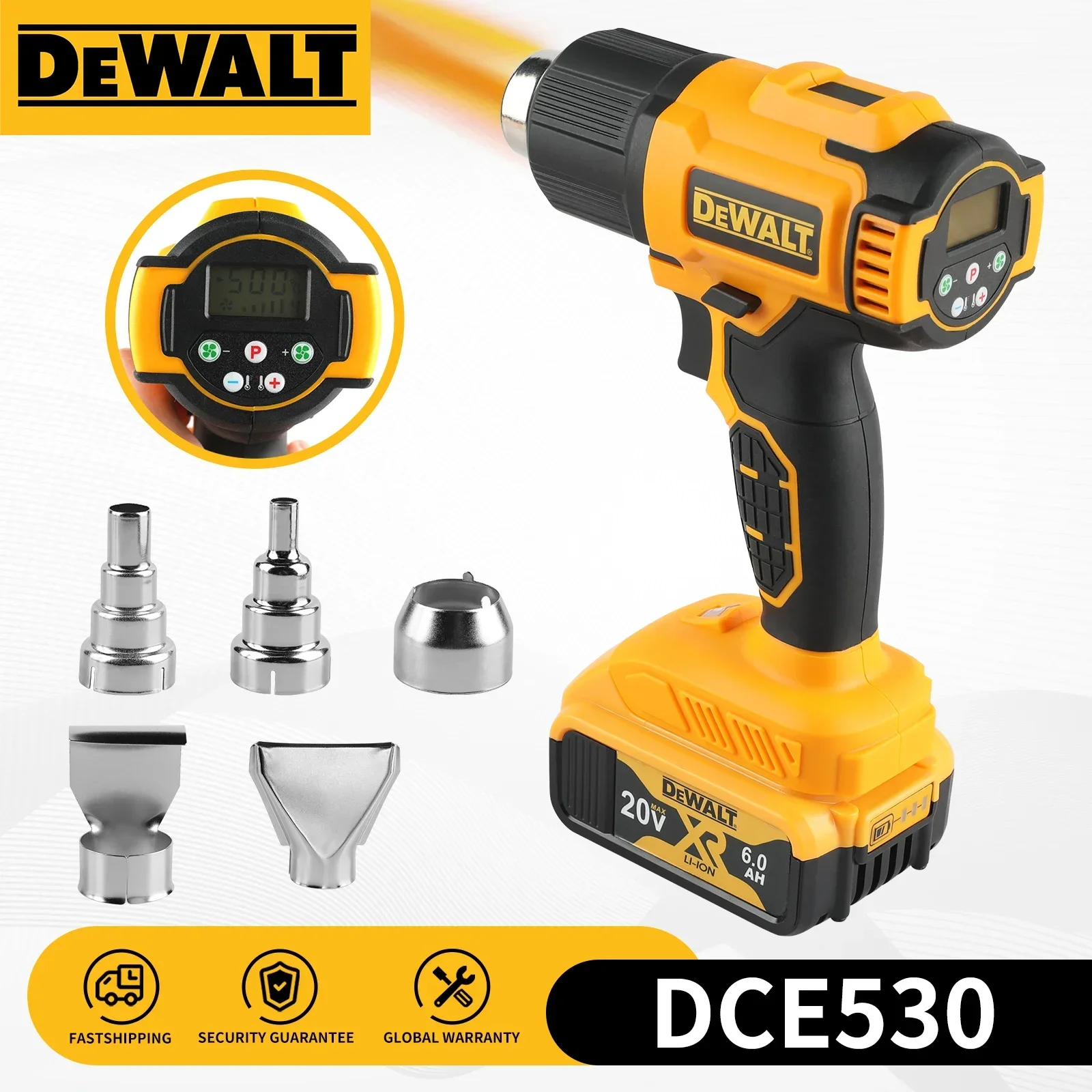 Heat Gun Small - DeWALT DCE530, pistola de ar quente