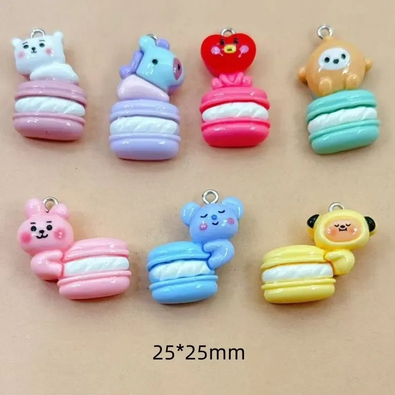 Resin Crafts Diy - 10 peças de pingentes de resina