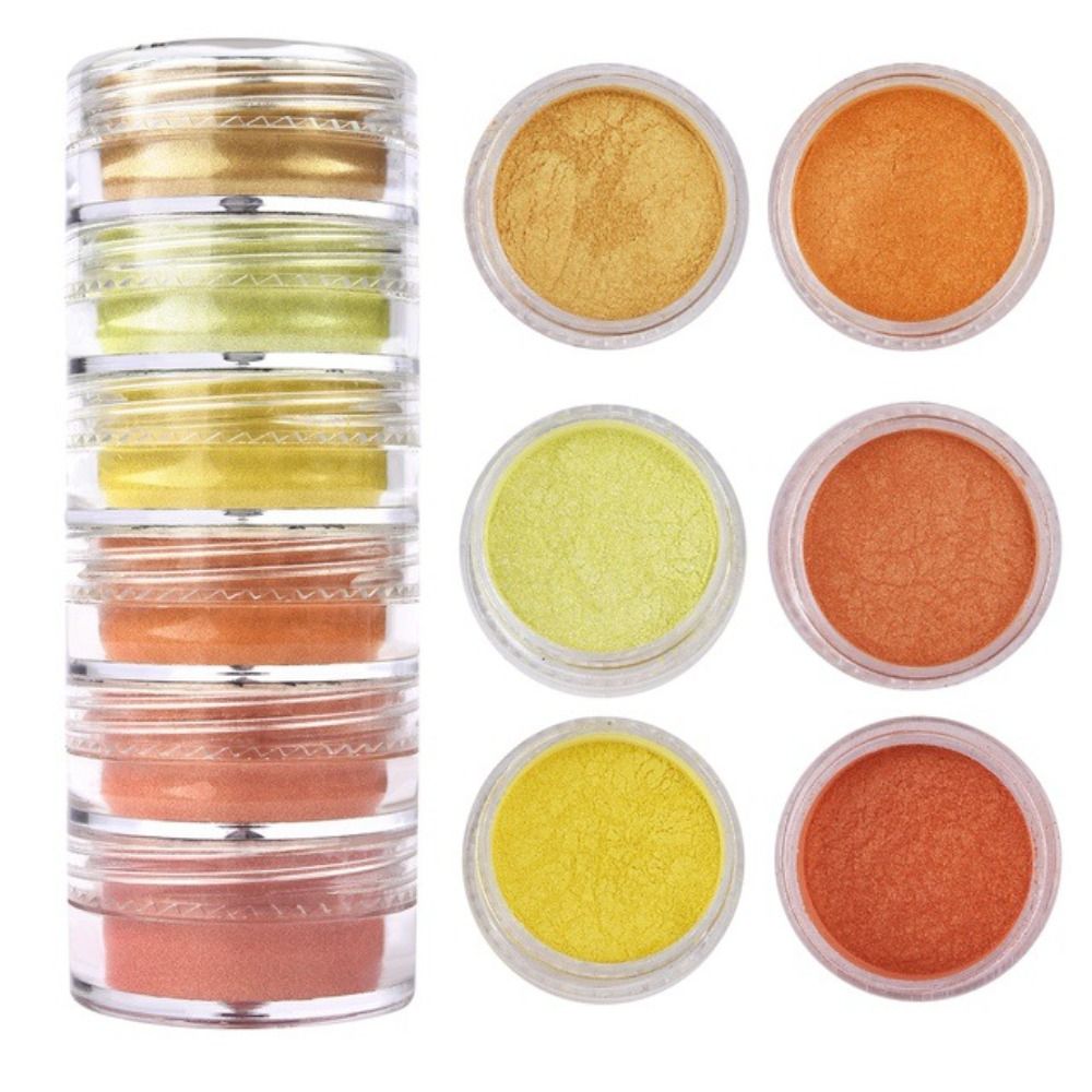 Conjunto de 6 Cores de Pó de M - Resin Pigment Set avaliação e preço