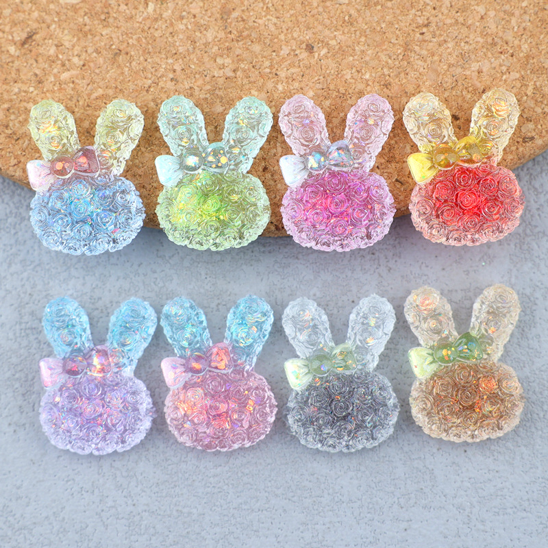 5 Peças de Cabochões de Resina - Resin Crafts Diy avaliação e preço