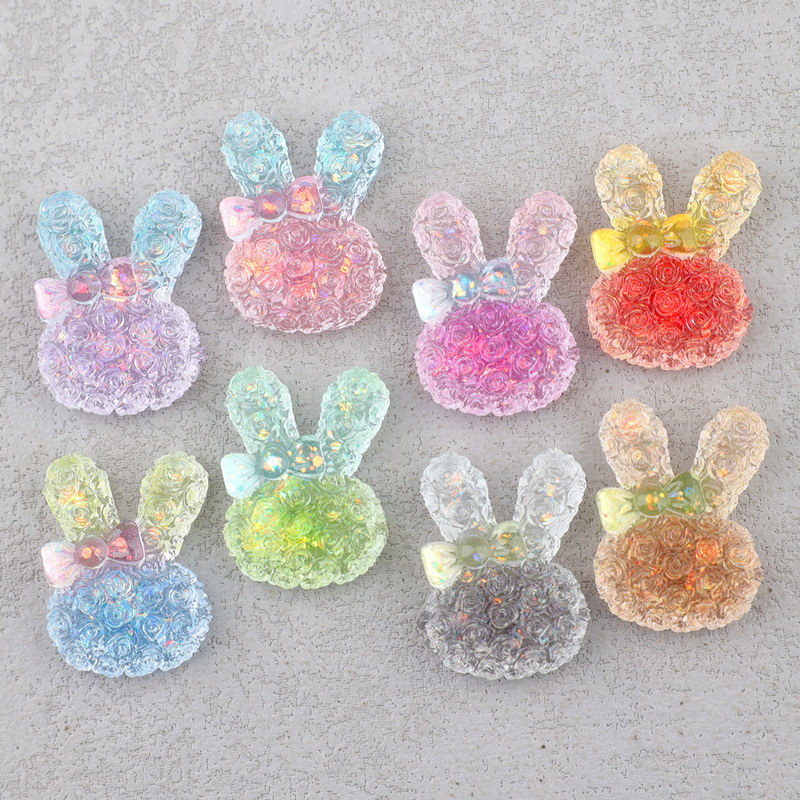 5 Peças de Cabochões de Resina - Resin Crafts Diy avaliação e preço
