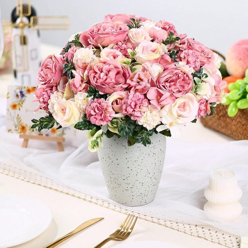 Buquê de Rosas Artificiais de  - Dried Flower Bulk avaliação e preço