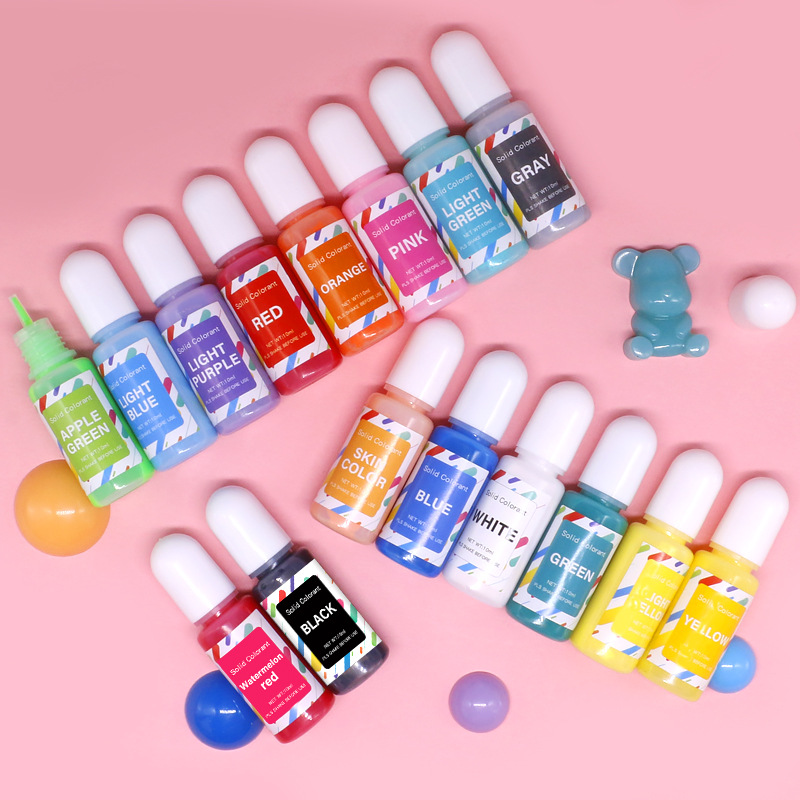 Conjunto de essência de cor só - Resin Pigment Set avaliação e preço