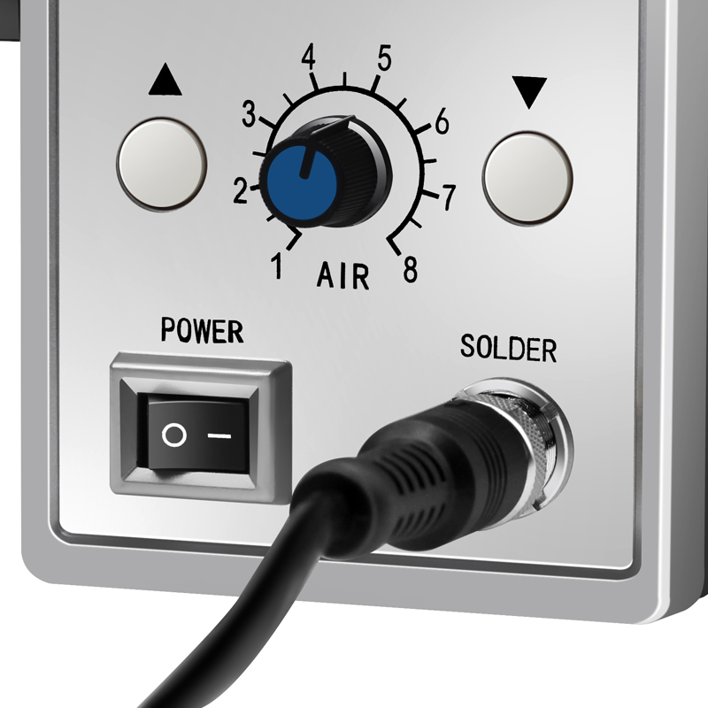 Pistola de ar quente 858d bga  - Heat Gun Small avaliação e preço